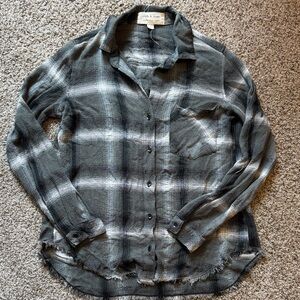 Extra small Cloth & Stone Plaid Shirt